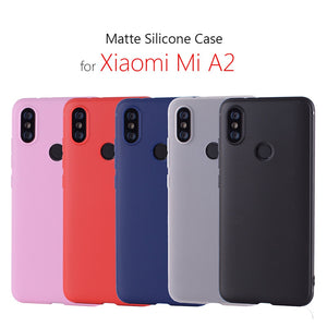 Xiaomi Mi A2 case silicone cover 5.99" TPU case for Xiaomi Mi A2 coque funda on phone 16gb 32gb global version 360