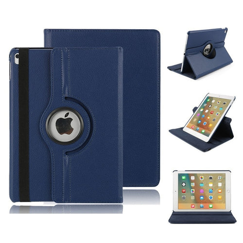 Smart Case for Apple iPad Pro 9.7 Inch 2016 Magnetic Auto Wake Up Sleep Flip Litchi Leather Cover With Smart Stand Holder