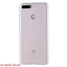 Load image into Gallery viewer, Honor 7A pro case on silicone cover 5.7" Soft tpu case for honor 7a pro silicon on black mobile phone bags