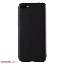 Load image into Gallery viewer, Honor 7A pro case on silicone cover 5.7" Soft tpu case for honor 7a pro silicon on black mobile phone bags