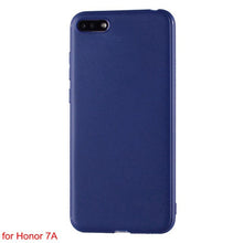 Load image into Gallery viewer, Honor 7A pro case on silicone cover 5.7" Soft tpu case for honor 7a pro silicon on black mobile phone bags