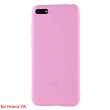 Load image into Gallery viewer, Honor 7A pro case on silicone cover 5.7" Soft tpu case for honor 7a pro silicon on black mobile phone bags