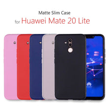 Load image into Gallery viewer, Huawei Mate 20 Lite case matte cover 6.3&quot; Soft case for Huawei mate 20 lite funda coque etui mobile phone bag on