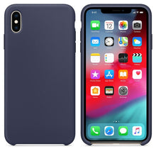 Load image into Gallery viewer, Original Silicone Phone Case for Apple iPhone X XS 7 8 Plus With Box Soft Case Cover for iPhone 6S XS Max XR 6 Plus 5 5S SE Capa