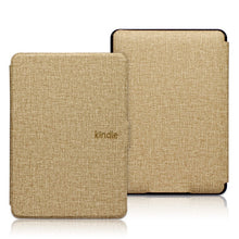 Load image into Gallery viewer, For All-New Kindle 2019 Case Cloth Texture PU Leather Smart Case PC Back Hard Cover for All-New Kindle 10th 2019 Released