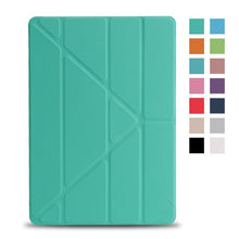 Load image into Gallery viewer, For iPad Pro 10.5 inch Case for iPad Air 3 Cover PU Leather Magic Multi-fold Hard Back Smart Case with Stand Holder