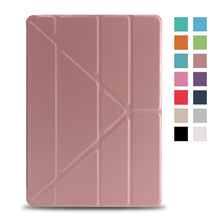 Load image into Gallery viewer, For iPad Pro 10.5 inch Case for iPad Air 3 Cover PU Leather Magic Multi-fold Hard Back Smart Case with Stand Holder
