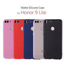 Load image into Gallery viewer, Honor 9 Lite case silicone cover 5.65" Slim cover matte case for Honor 9 Lite High quality soft 360 3d on mobile phone bags