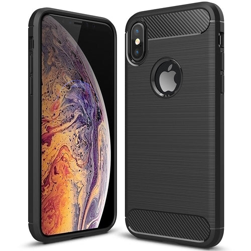 For iPhone X Xs Max XR Case Cover Luxury Shockproof Soft TPU Silicone Back Cover Funda Coque For Phone X Xs Max XR Funda